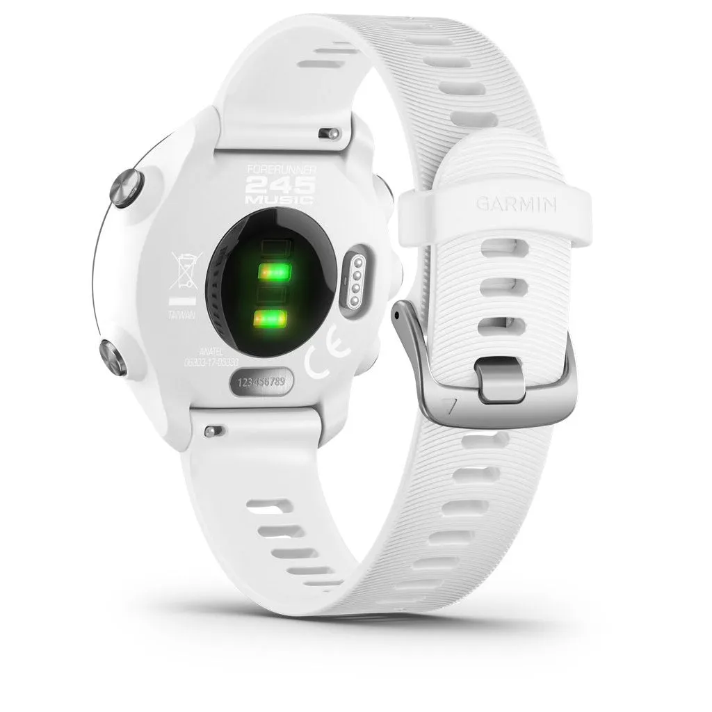 Garmin Forerunner 245 Music GPS Running Watch - White