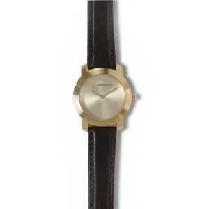 Gold Rotating Airplane Watch - Women
