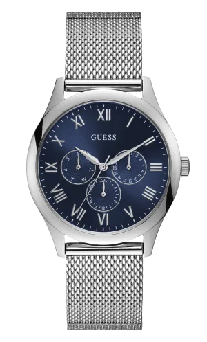 Guess Mens Blue Multi-function Watch - W1129G2