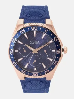 Guess Mens Blue Multi-function Watch - W1171G4
