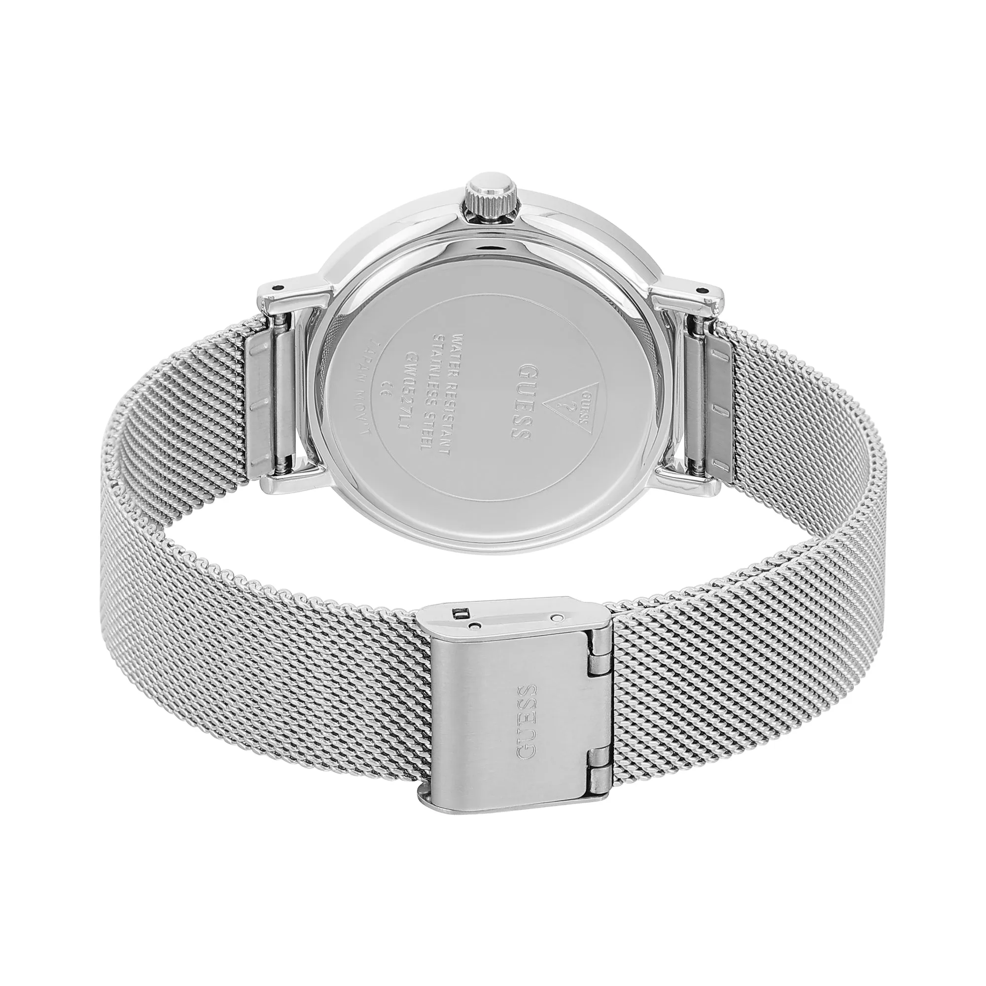 Guess Silver Dial Women Analog Watch - GW0527L1