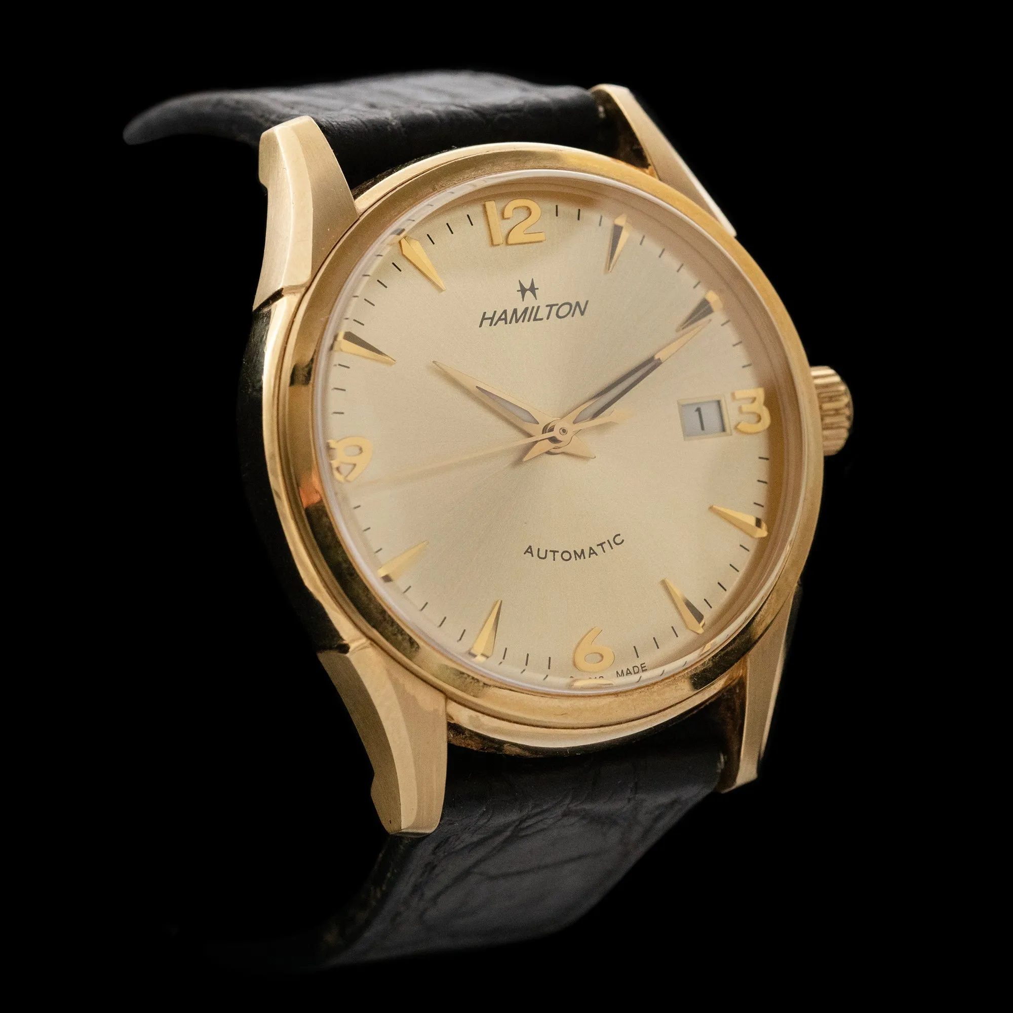 Hamilton - Jazzmaster Thinomatic Gold