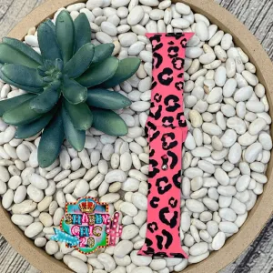 Hot Pink Animal Print Watchbands