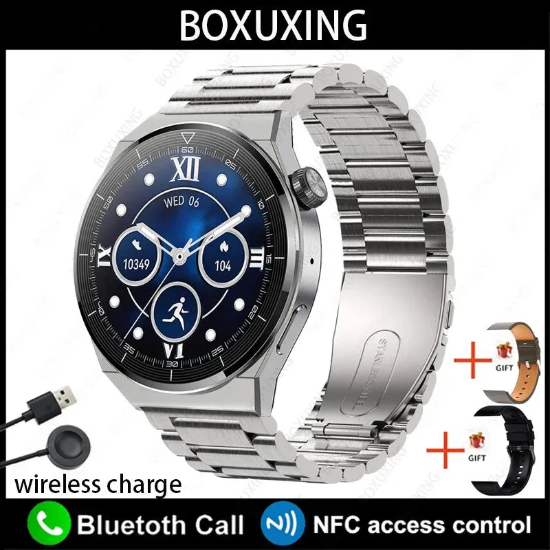 Huawei Xiaomi GT3 Pro 2024 New Smart Watch for Men - AMOLED 390*390 HD Screen, Heart Rate Monitoring, Bluetooth Calling, IP68 Waterproof - Ideal Gift for Men