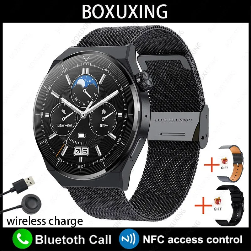Huawei Xiaomi GT3 Pro 2024 New Smart Watch for Men - AMOLED 390*390 HD Screen, Heart Rate Monitoring, Bluetooth Calling, IP68 Waterproof - Ideal Gift for Men