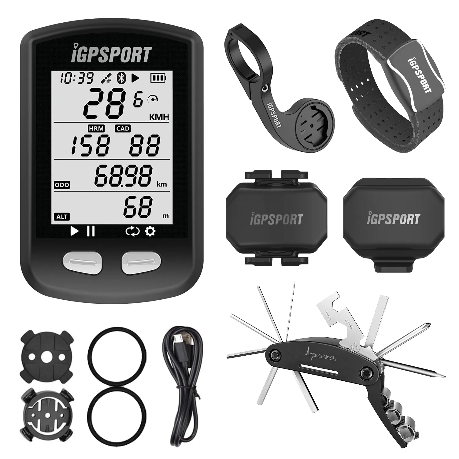 iGPSPORT iGS10S GPS Bluetooth/ANT  Cycling Computer (iGS10S)