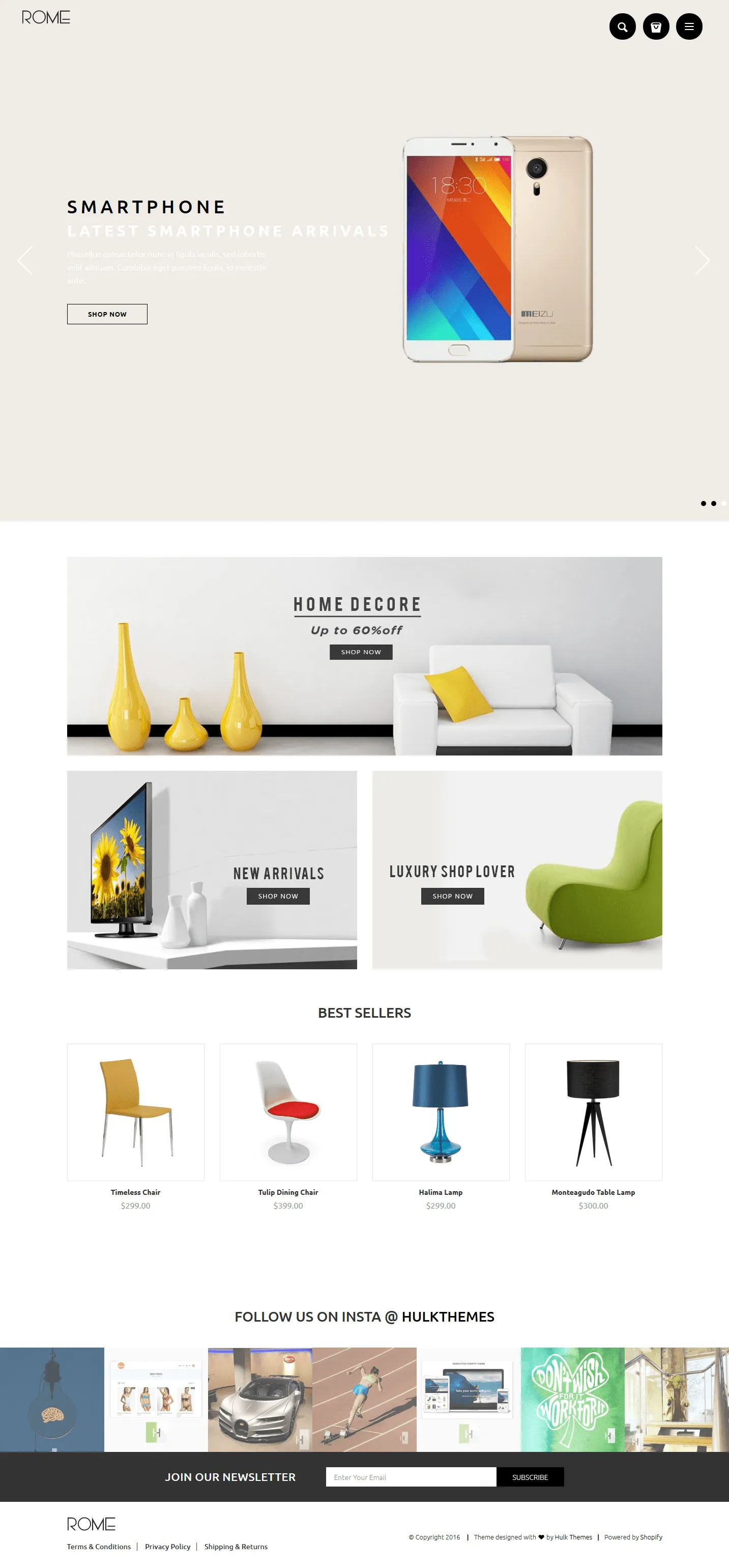 Jewelry Shopify Theme - Rome - HulkApps
