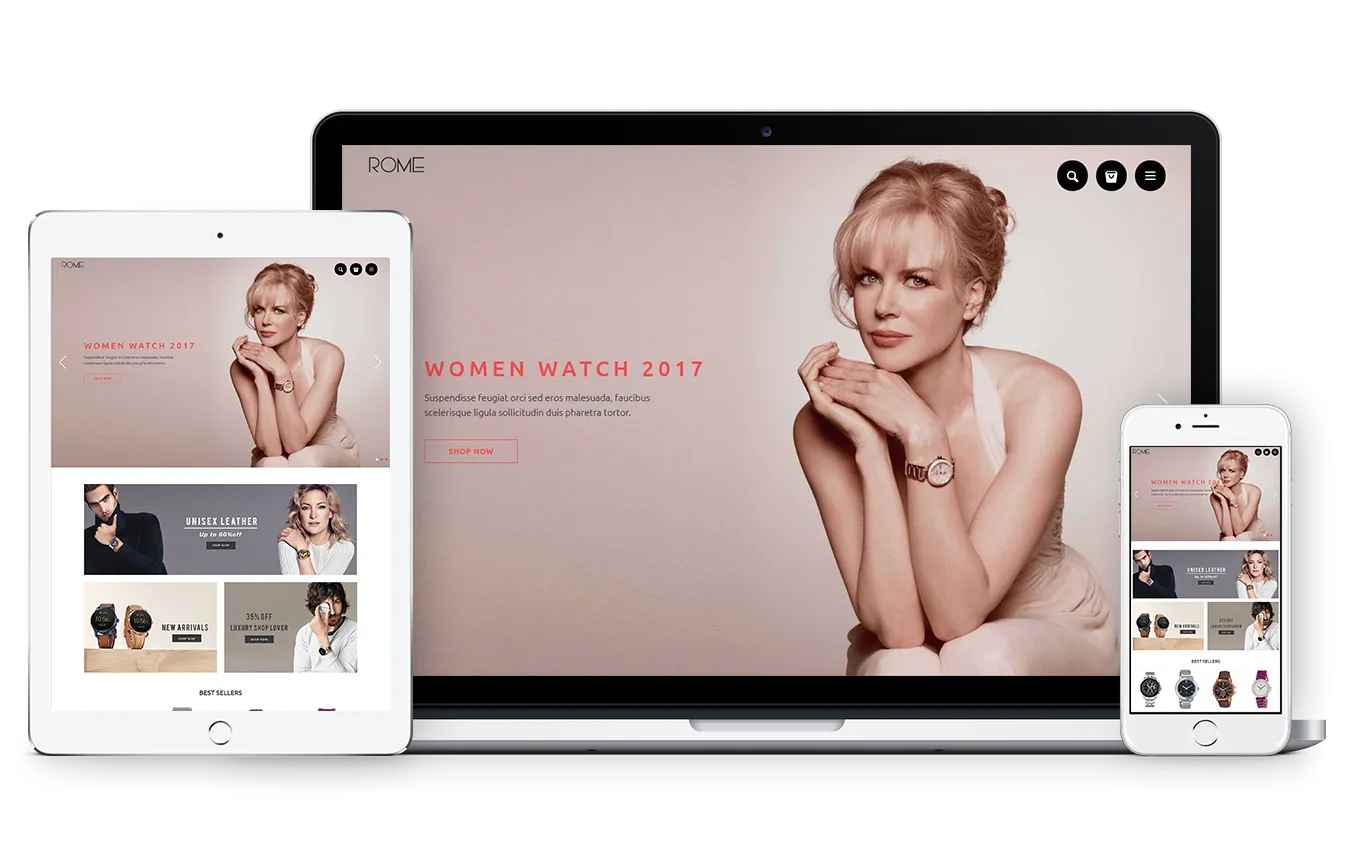 Jewelry Shopify Theme - Rome - HulkApps