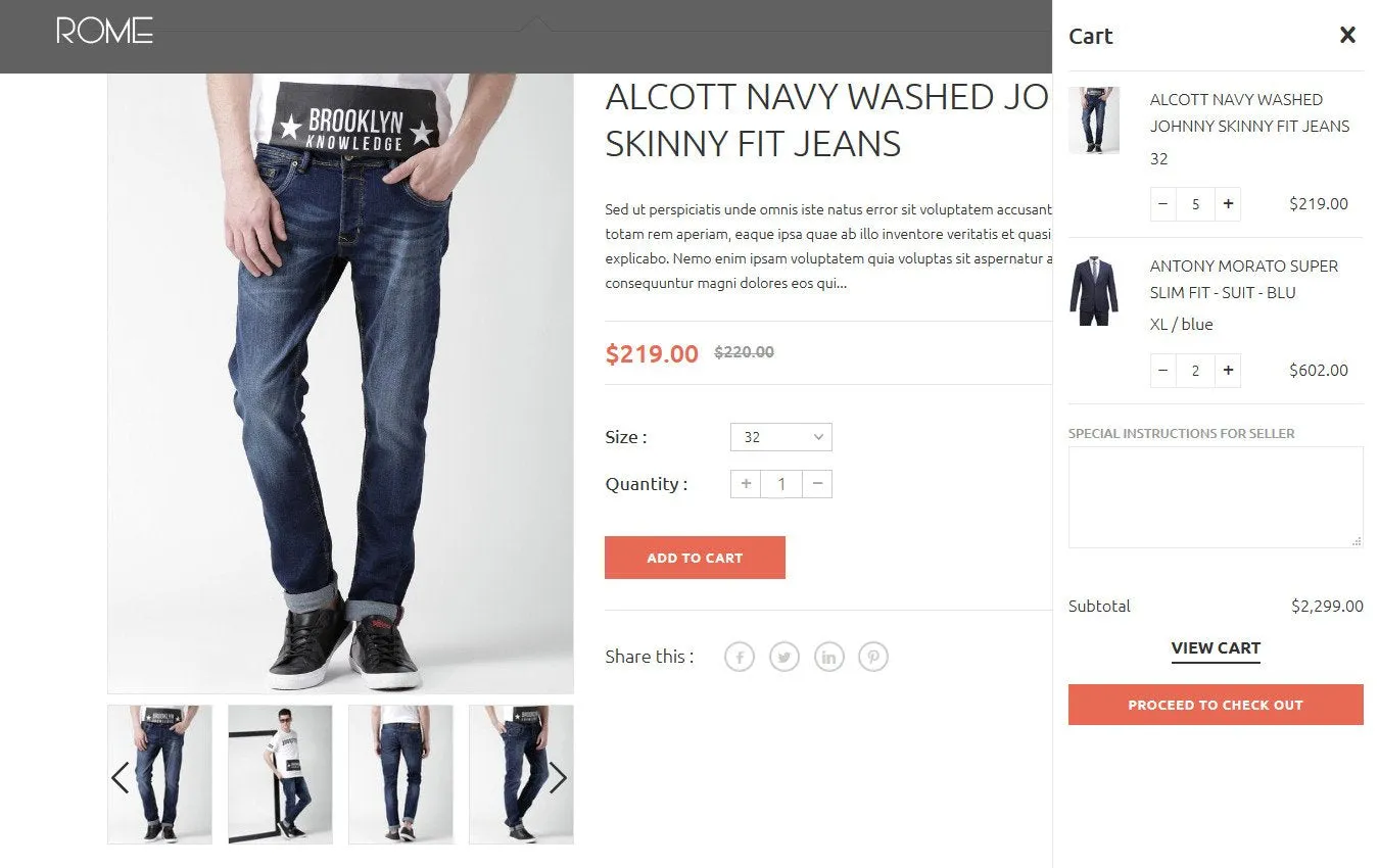 Jewelry Shopify Theme - Rome - HulkApps