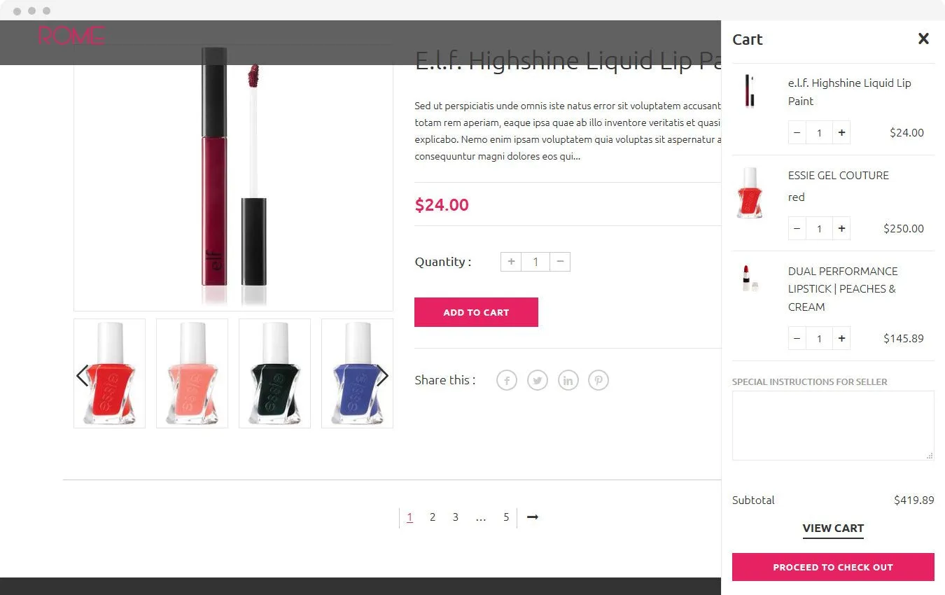 Jewelry Shopify Theme - Rome - HulkApps