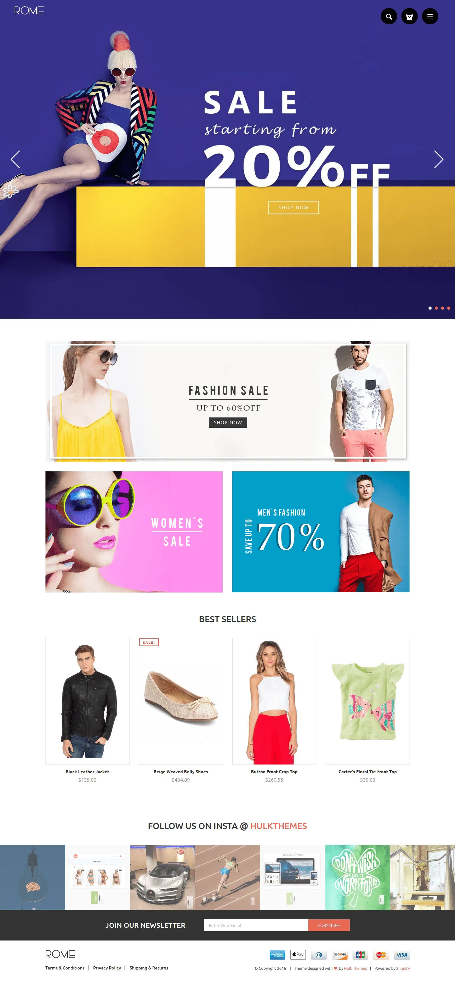 Jewelry Shopify Theme - Rome - HulkApps