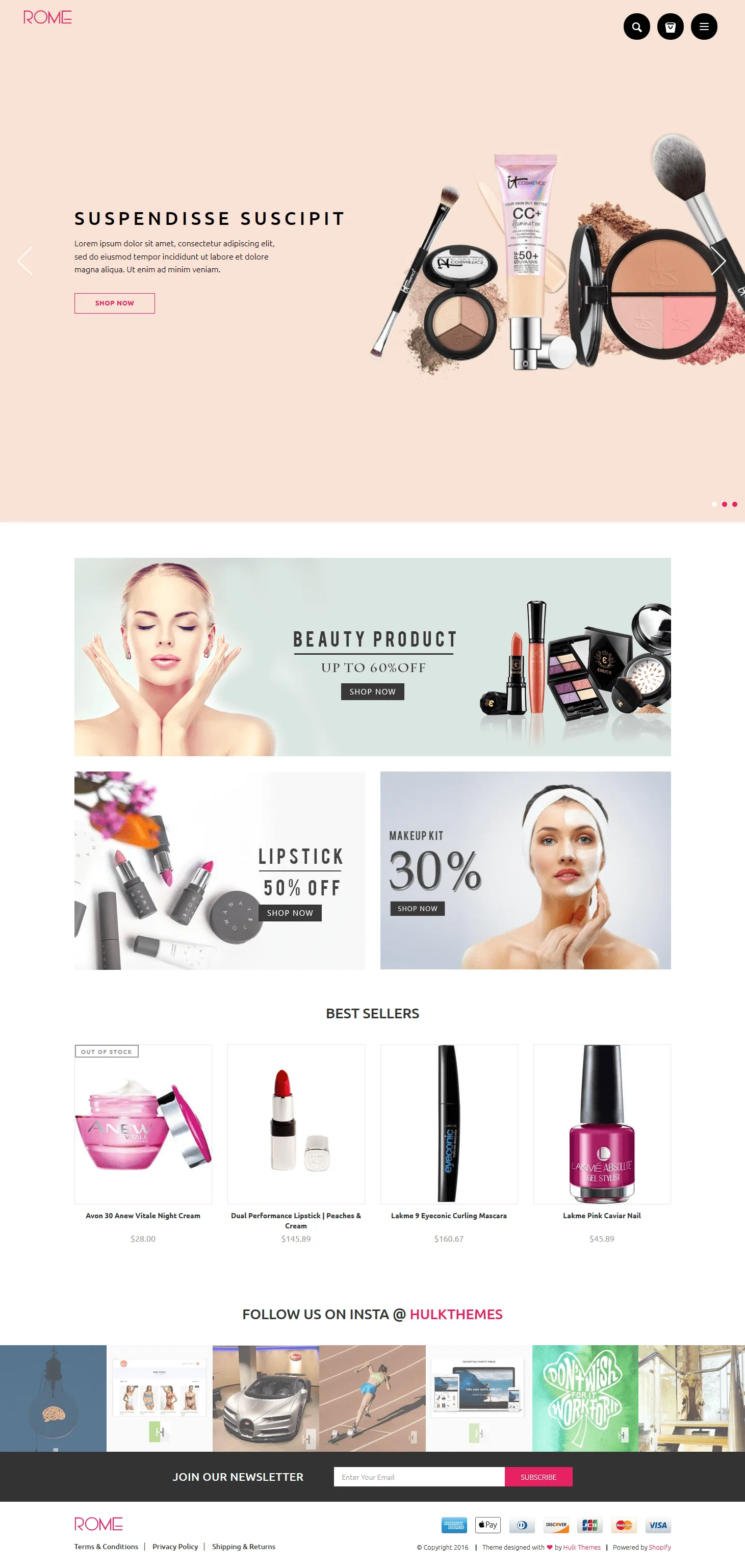 Jewelry Shopify Theme - Rome - HulkApps