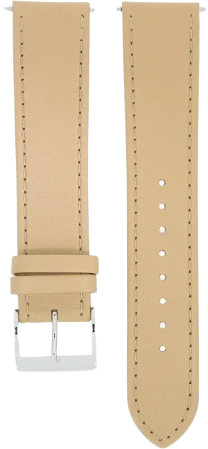 Junghans Sand Leather Strap 20mm