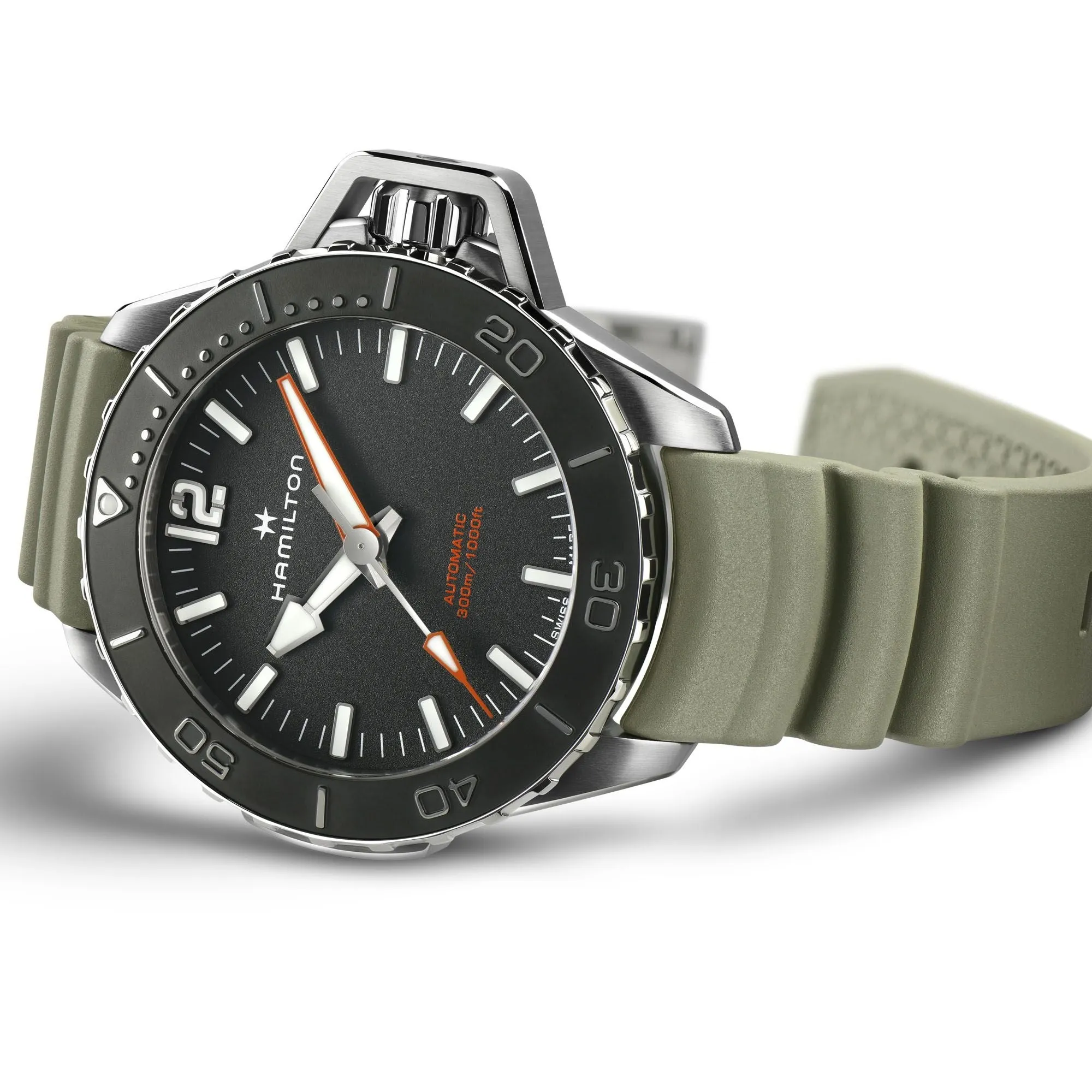 Khaki Navy Frogman Auto 46mm