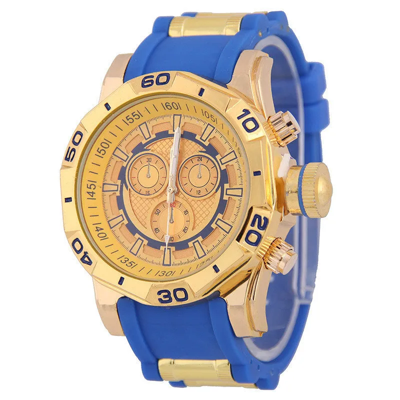 Large Dial Student Wrist Table Watch