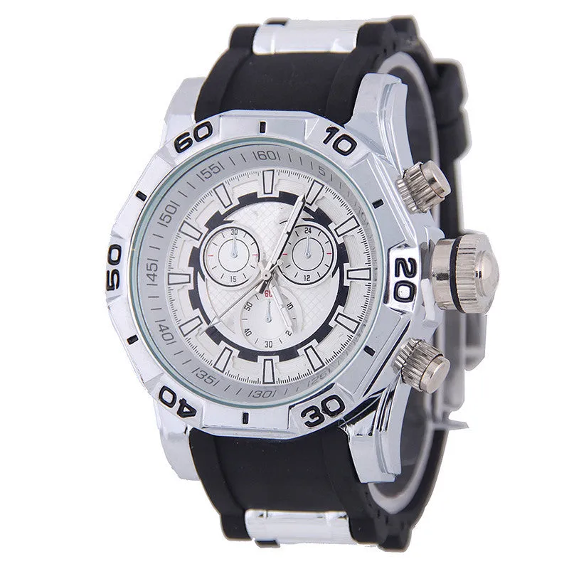 Large Dial Student Wrist Table Watch