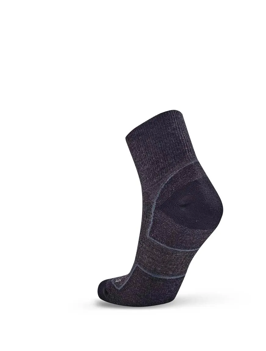 Lite Multi Sport Quarter- Charcoal
