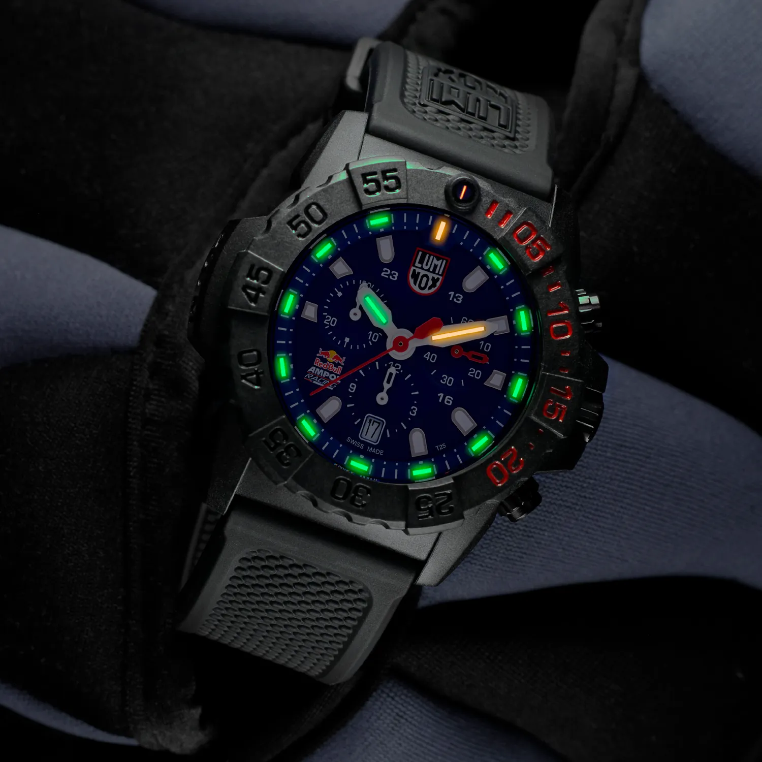 Luminox Red Bull Racing Navy SEAL 43mm Men's Watch