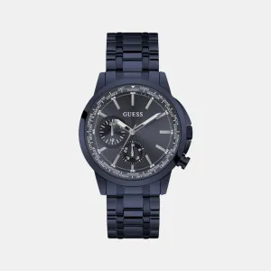 Men's Blue Spec Multi-function Stainless Steel Watch GW0490G4