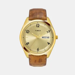 Men's Champagne Analog Stainless Steel Watch TWTG10400