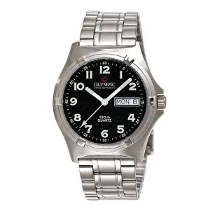 Mens Olympic Work Watch - Black- Engineered for Endurance
