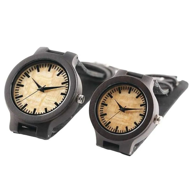 Minimalist Wooden Watches