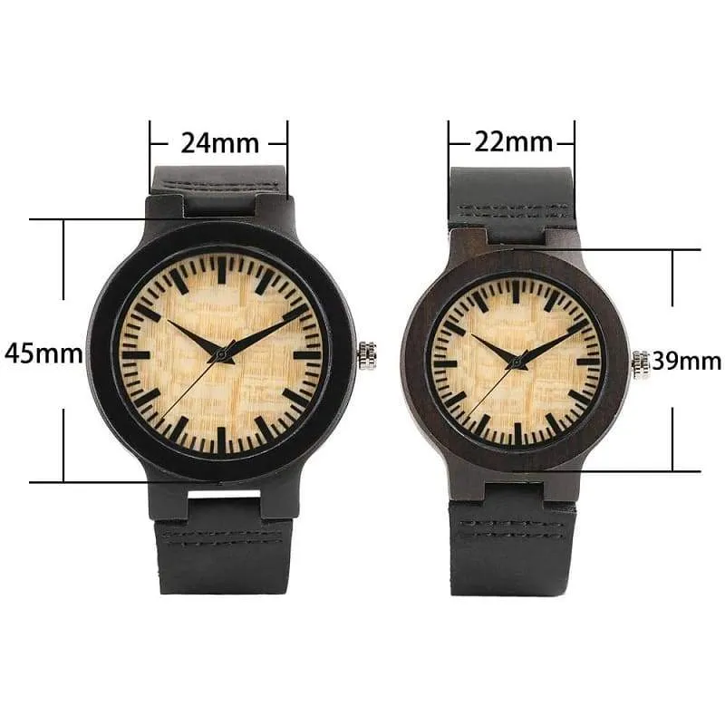 Minimalist Wooden Watches
