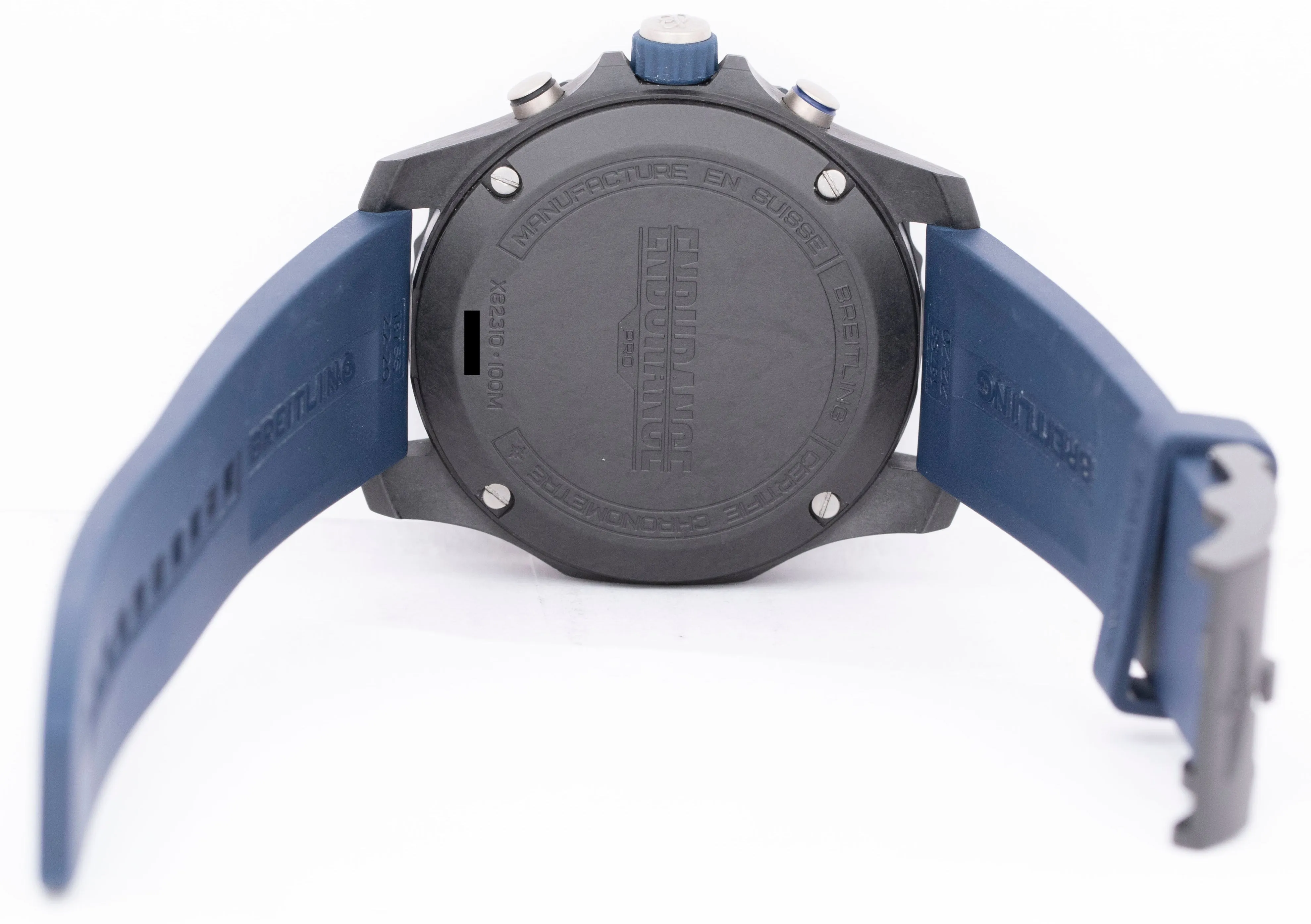 MINT Breitling Endurance Pro Blue Black Breitlight X82310 44mm Watch BOX PAPERS