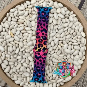 Neon Leopard Print Watchbands