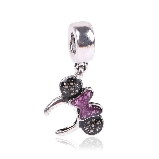 NEW Free Shipping Jewelry Silver Color green Bead Charm Flower Silver Bead with Crystal Fit Pandora Bracelet