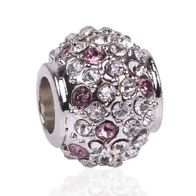 NEW Free Shipping Silver Color Bead Charm European Silver MOM LOVE Bead Fit Pandora Bracelets & Bangles Necklace