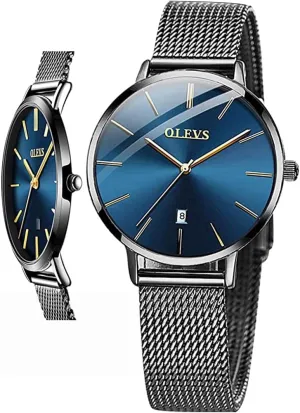OLEVS Womens Watches Minimalist with Fashion Rose Gold Lady Female Wrist Watch Waterproof Analog Quartz Date