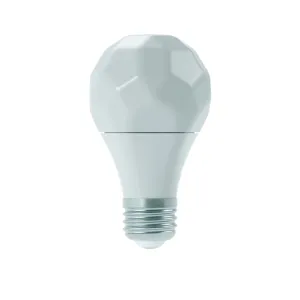 [OPEN BOX] NANOLEAF Essentials Matter E27 Smart Bulb A60 Color Changing RGBCW Bluetooth/Thread Enabled (1 Pack) - White
