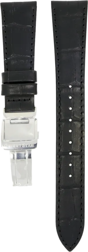 Orient Star Black Leather Strap 20mm UL022014J0