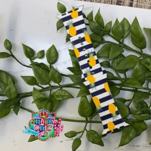 Pineapples and Stripes Watchbands