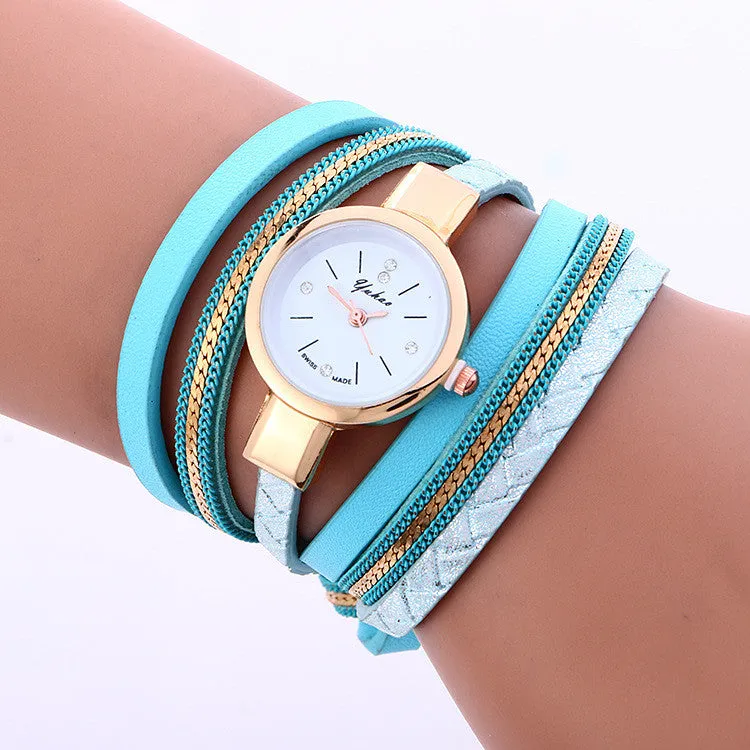 Retro Style Twine Bracelet Watch