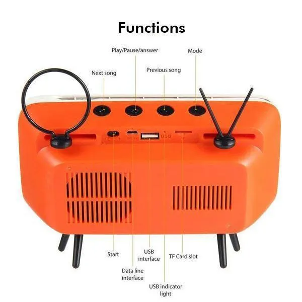 Retro Style Wireless Speaker