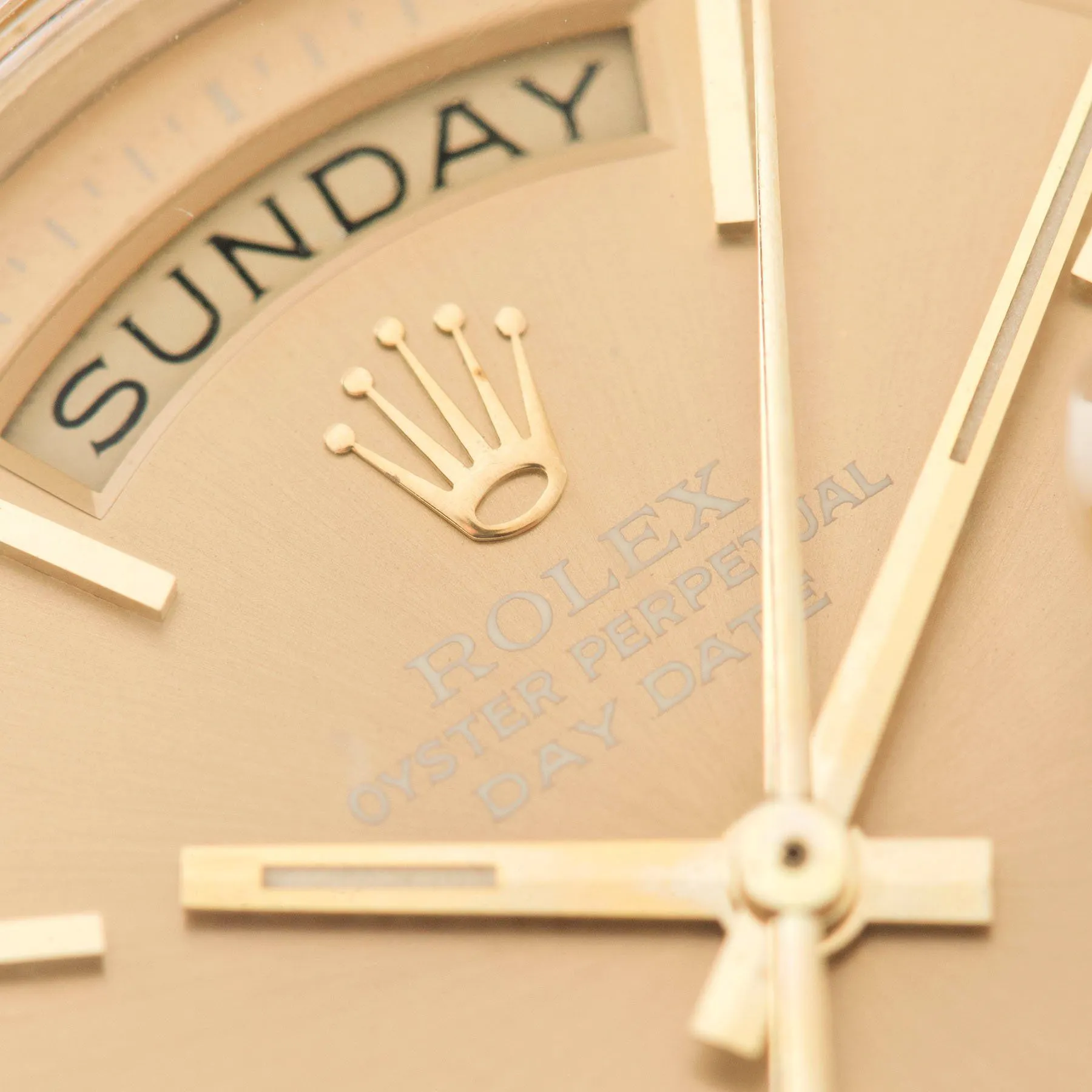 Rolex Day Date Yellow Gold Havana Dial 1803