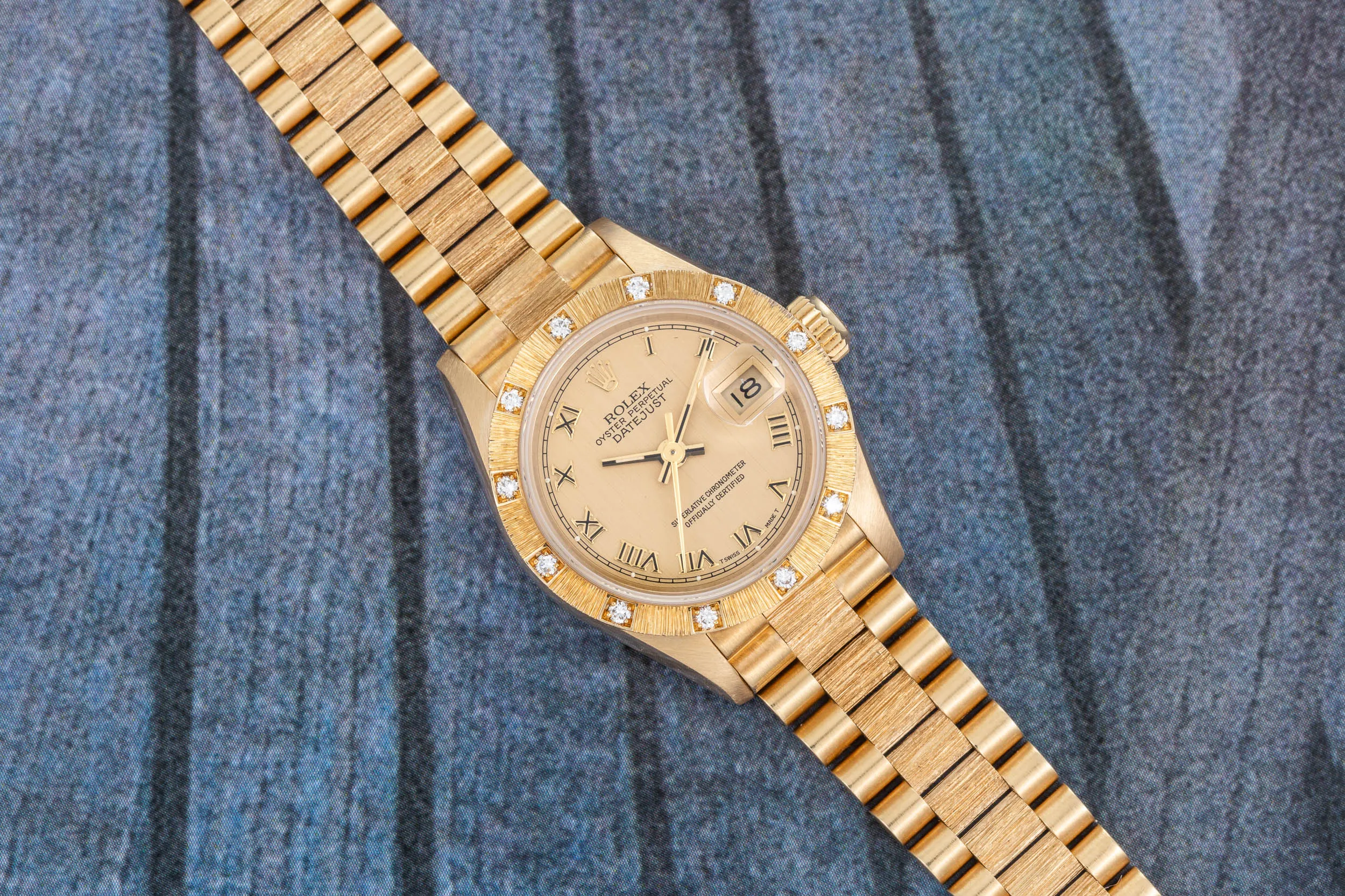 Rolex Lady Datejust 18K 'Bark'