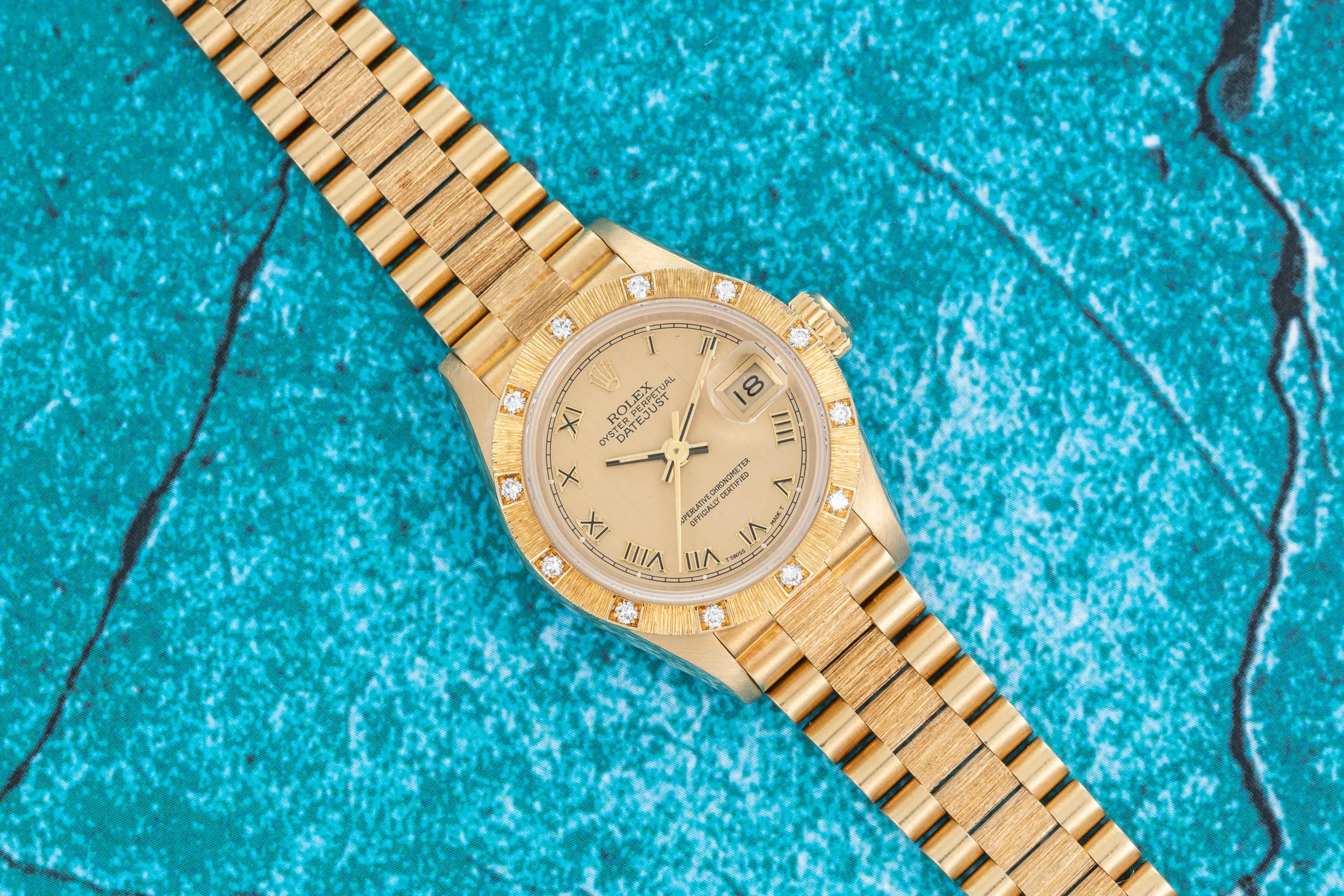 Rolex Lady Datejust 18K 'Bark'