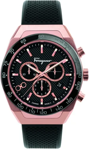 Salvatore Ferragamo Ferragamo SLX Collection Luxury Mens Watch Timepiece