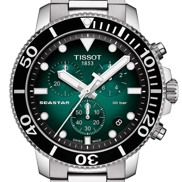 SeaStar 1000 Chronograph Watch - T1204171109101 - 45.50mm
