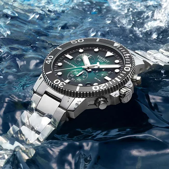 SeaStar 1000 Chronograph Watch - T1204171109101 - 45.50mm