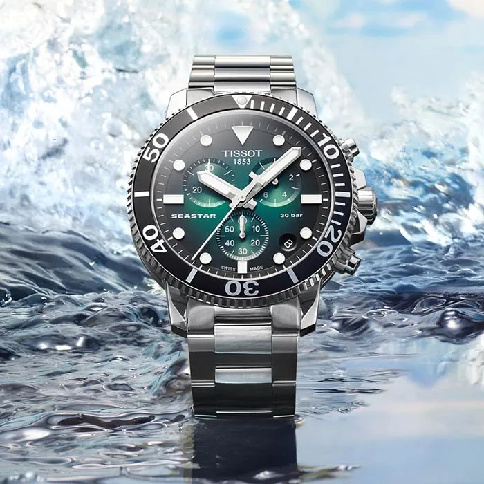 SeaStar 1000 Chronograph Watch - T1204171109101 - 45.50mm