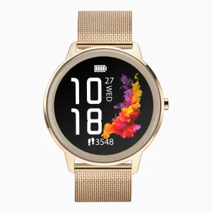 Sekonda Flex Smartwatch | Rose Gold Case & Mesh Strap | 40388