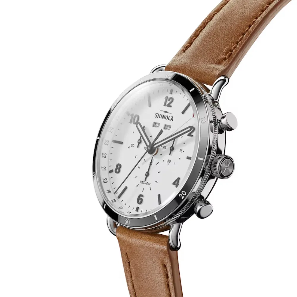 Shinola The Canfield Sport 45mm Chronograph Watch