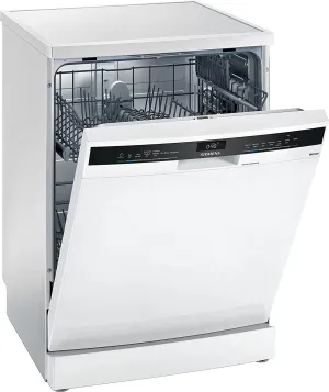 Siemens SN25IW00TI 13 Place Settings iQ500 free-standing dishwasher (White)