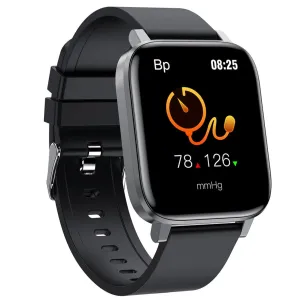 Smartwatch With Blood Oxygen Temperature Monitoring IP68 Waterproof