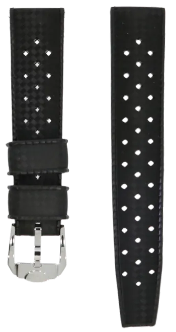 Squale Homage Tropic Rubber Strap Polished 20mm