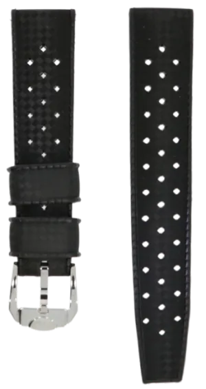 Squale Homage Tropic Rubber Strap Polished 22mm